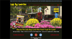 Desktop Screenshot of ladybuglunchbox.com